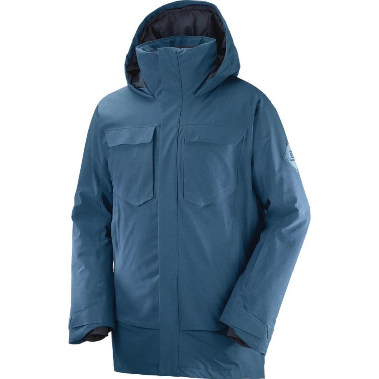 Blue Salomon Stance Cargo Insulated Hooded Men's Ski Jackets | PH 18637E